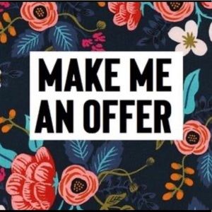 MAKE AN OFFER IF YOU WANT AN ITEM!